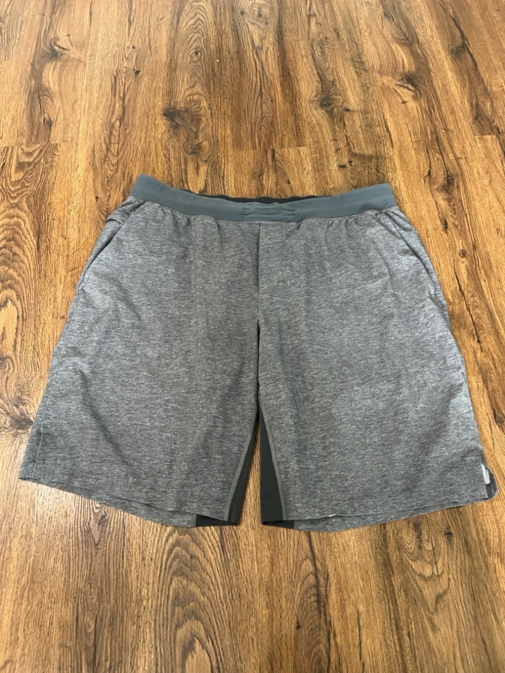 lululemon athletica Men's Heather Gray Performance Shorts